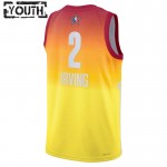 Maillot All-Star 2023 Team 2 Kyrie Irving 2 Nike Orange Swingman - Enfant